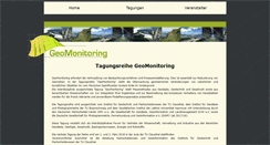 Desktop Screenshot of geo-monitoring.org